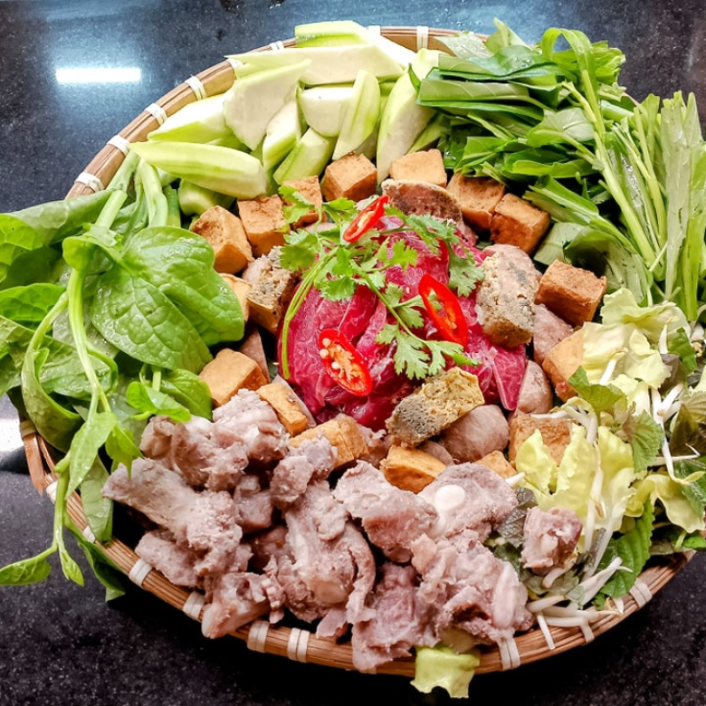 Lẩu Riêu Cua Bắp Bò 