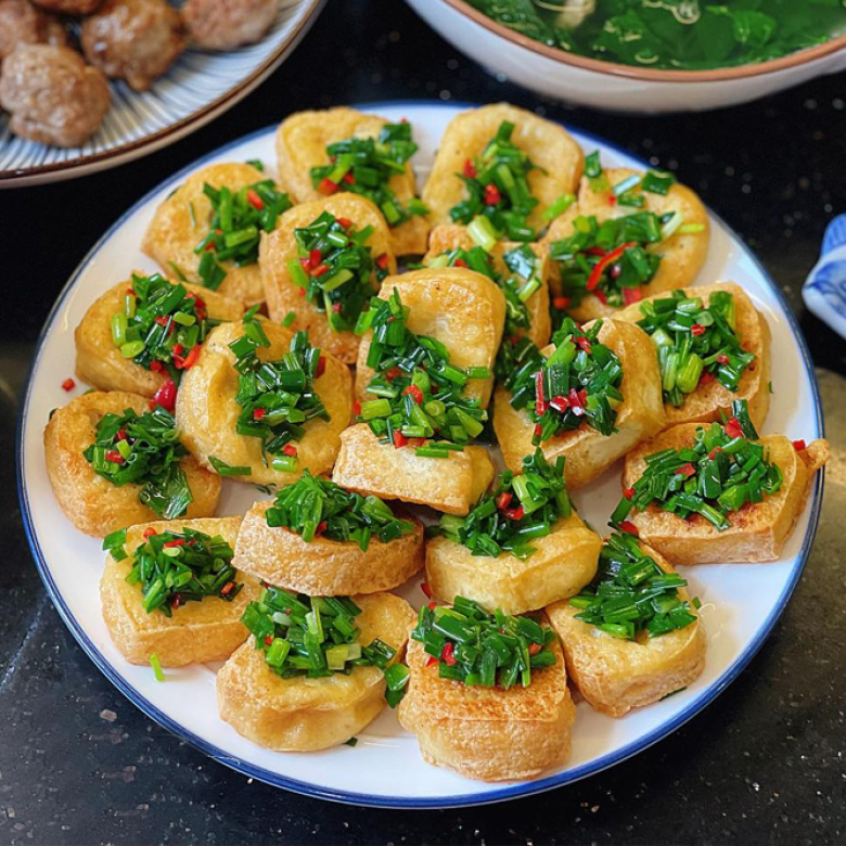 ĐẬU HỦ TẨM HÀNH 